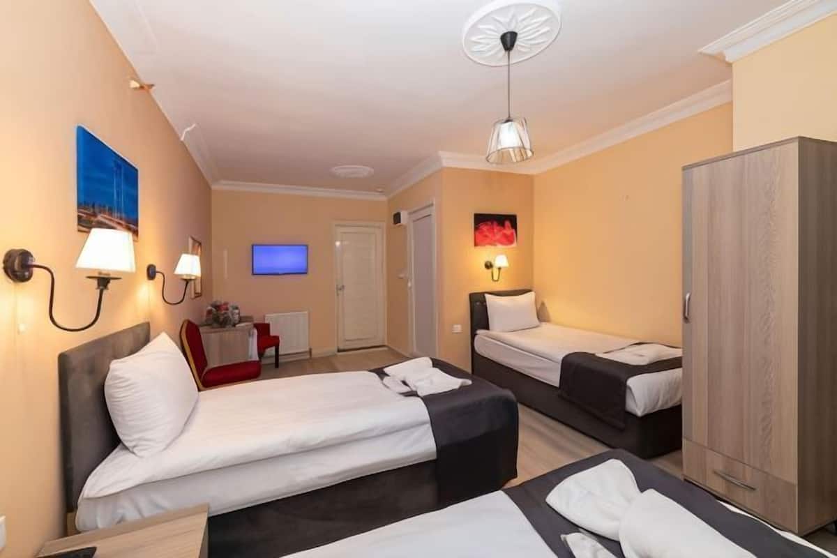 Een minibar, een kluis op de kamer, verduisterende gordijnen