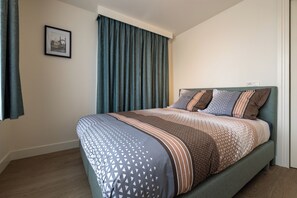 Appartement Deluxe, vue sur la ville | 1 chambre, fer et planche à repasser, lit de bébé (gratuit)