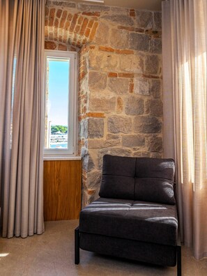 Deluxe Triple Room, Partial Sea View | View from room