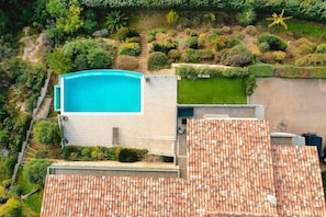Exterior - VILLA AURORE6 5 bedrooms, swimming pool, panoramic sea view (Albitreccia)