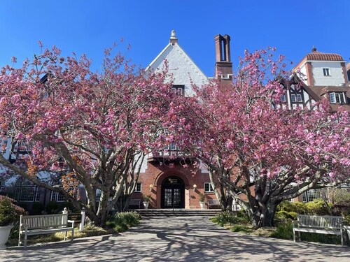 Historic Montauk Manor Summer  2-BR Duplex 20  ft.  Ceilings Condo,  AC, WiF,