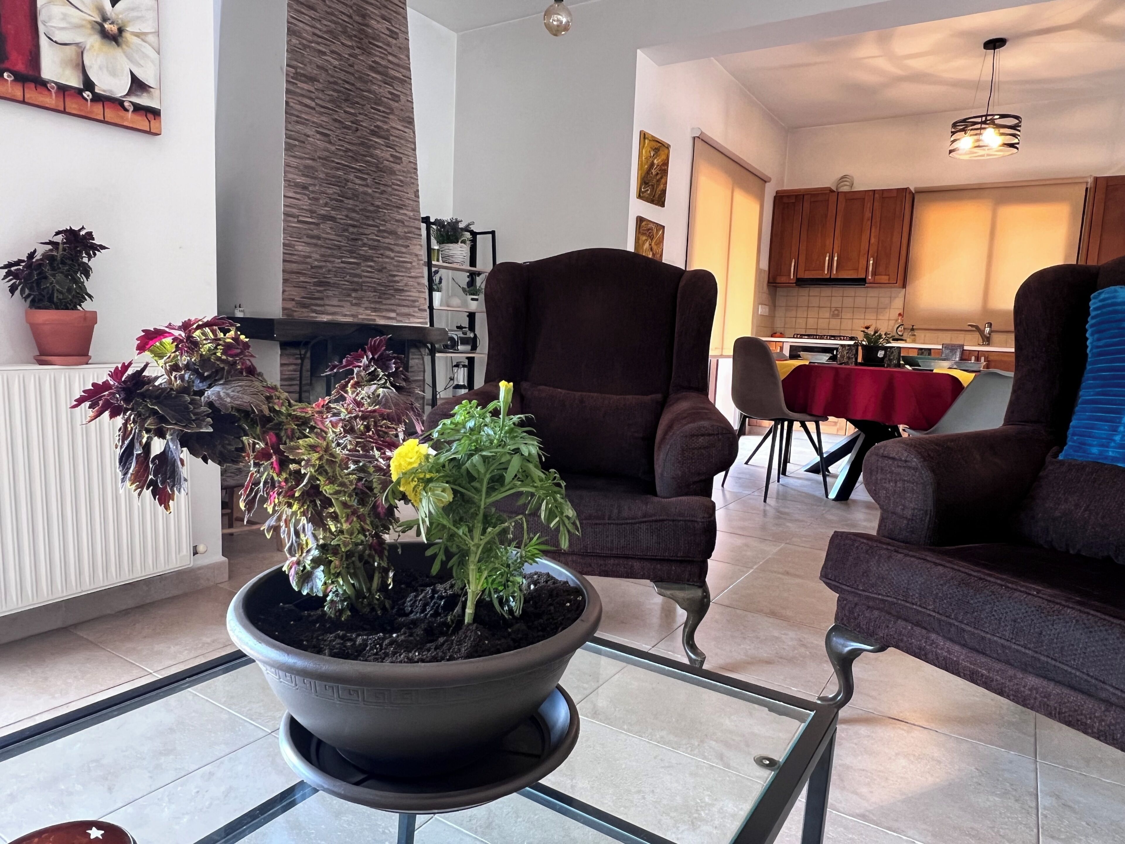 Villa, 3 Bedrooms, Terrace | Living room | Flat-screen TV