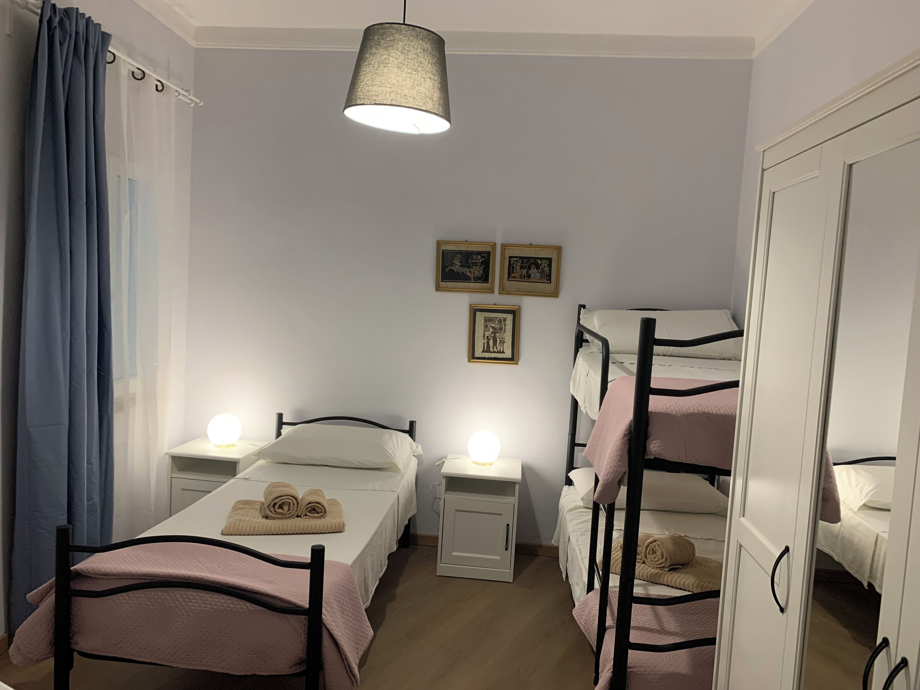 2 bedrooms, iron/ironing board, travel crib, WiFi