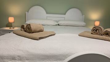 2 bedrooms, iron/ironing board, travel crib, WiFi