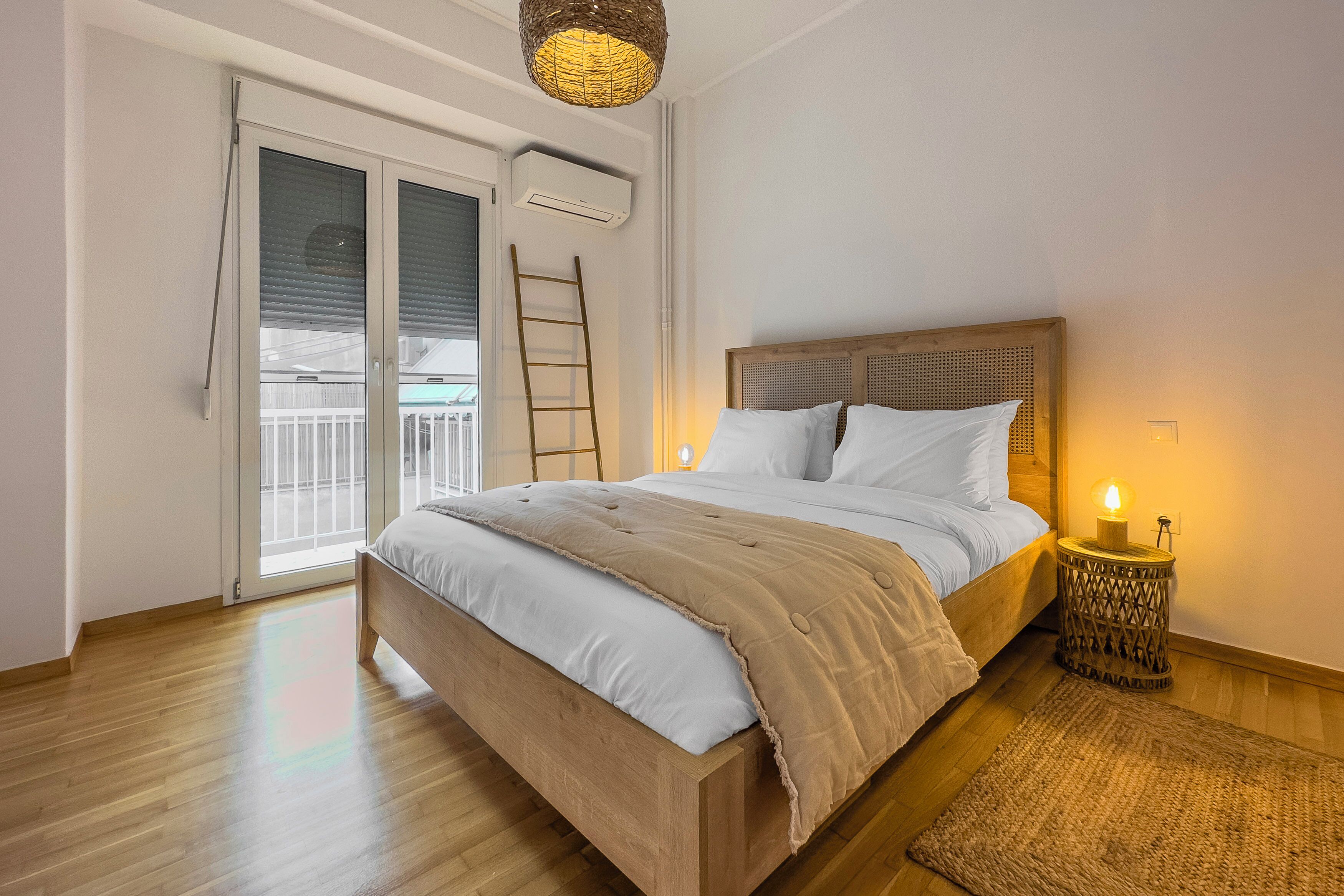 Deluxe Apartment, City View | 2 bedrooms, in-room safe, blackout drapes, free WiFi