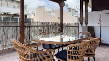 Deluxe Apartment, City View | Balcony