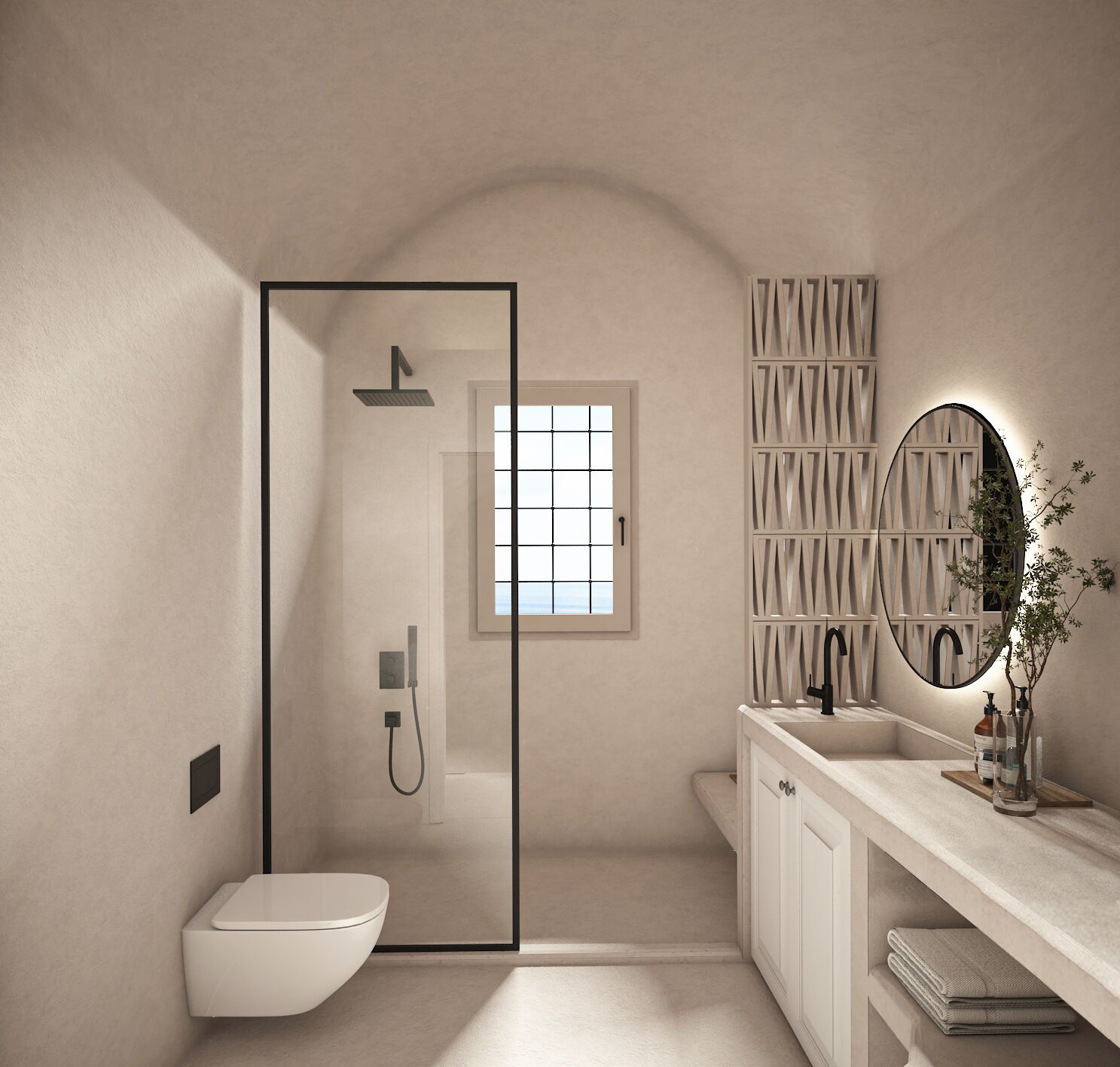 Superior Suite, Jetted Tub, Sea View | Bathroom