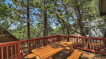 特色小屋, 2 间卧室, 厨房, 山景 | 阳台景观