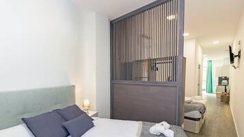 1 bedroom, iron/ironing board, internet, bed sheets