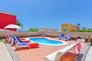 Villa | Pool - Tropical Oasis Villa in Adeje (Adeje)