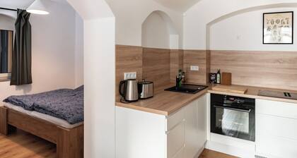 Gewölbewohnung mit Terrasse in Dresden Neustadt
Ihr stilvolles Zuhause auf Zeit