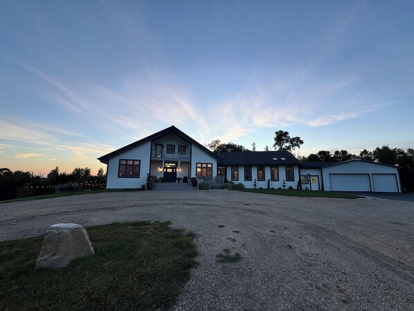 Shady Willow Acres at dusk.