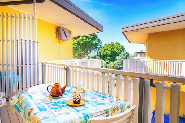 Appartement, 2 chambres, balcon | Balcon