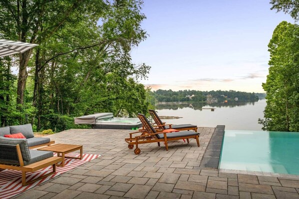 Außenpool, beheizter Pool