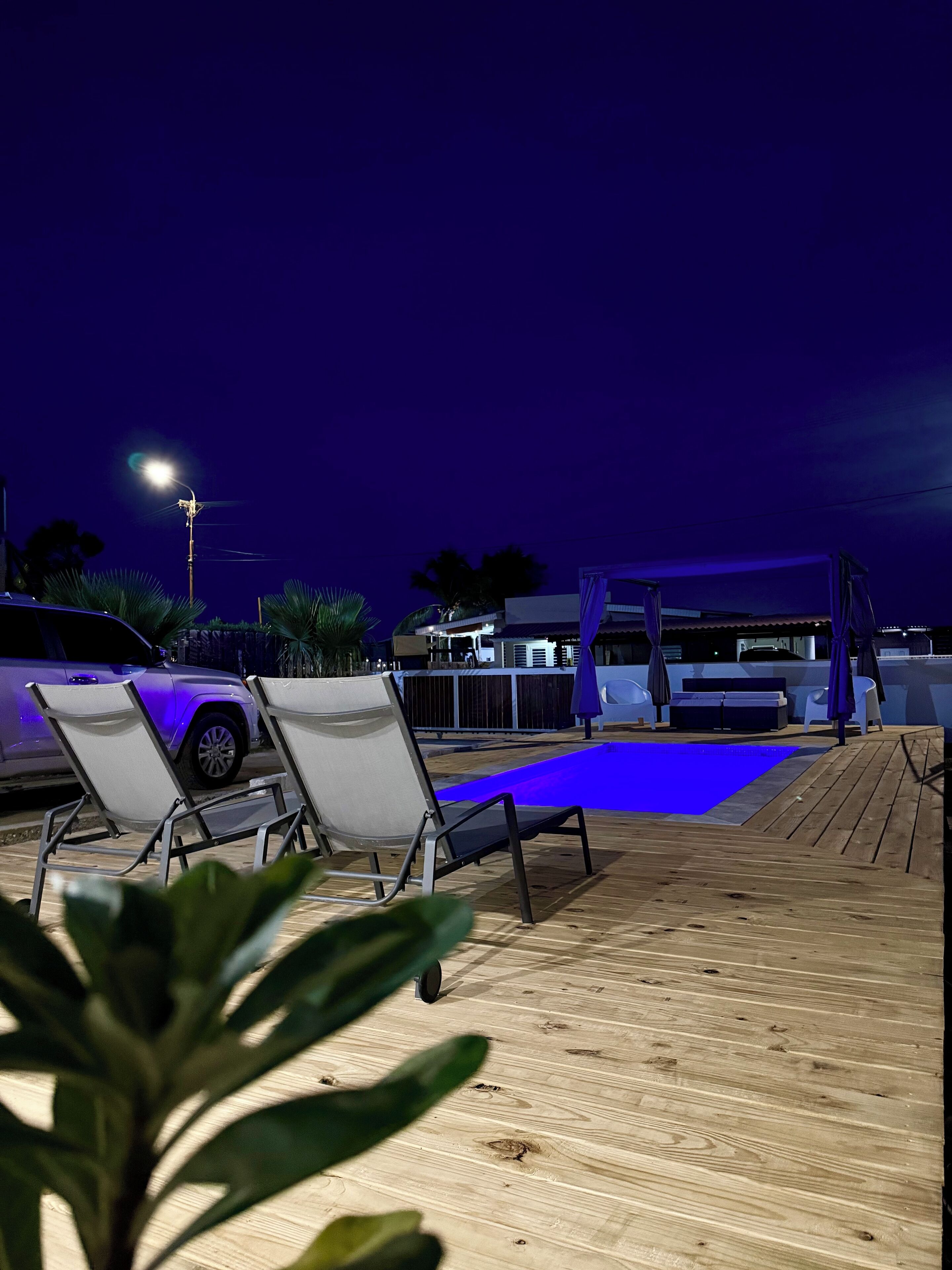 Overnattingsstedets uteområder