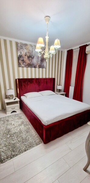 Appartement Confort, balcon, vue jardin