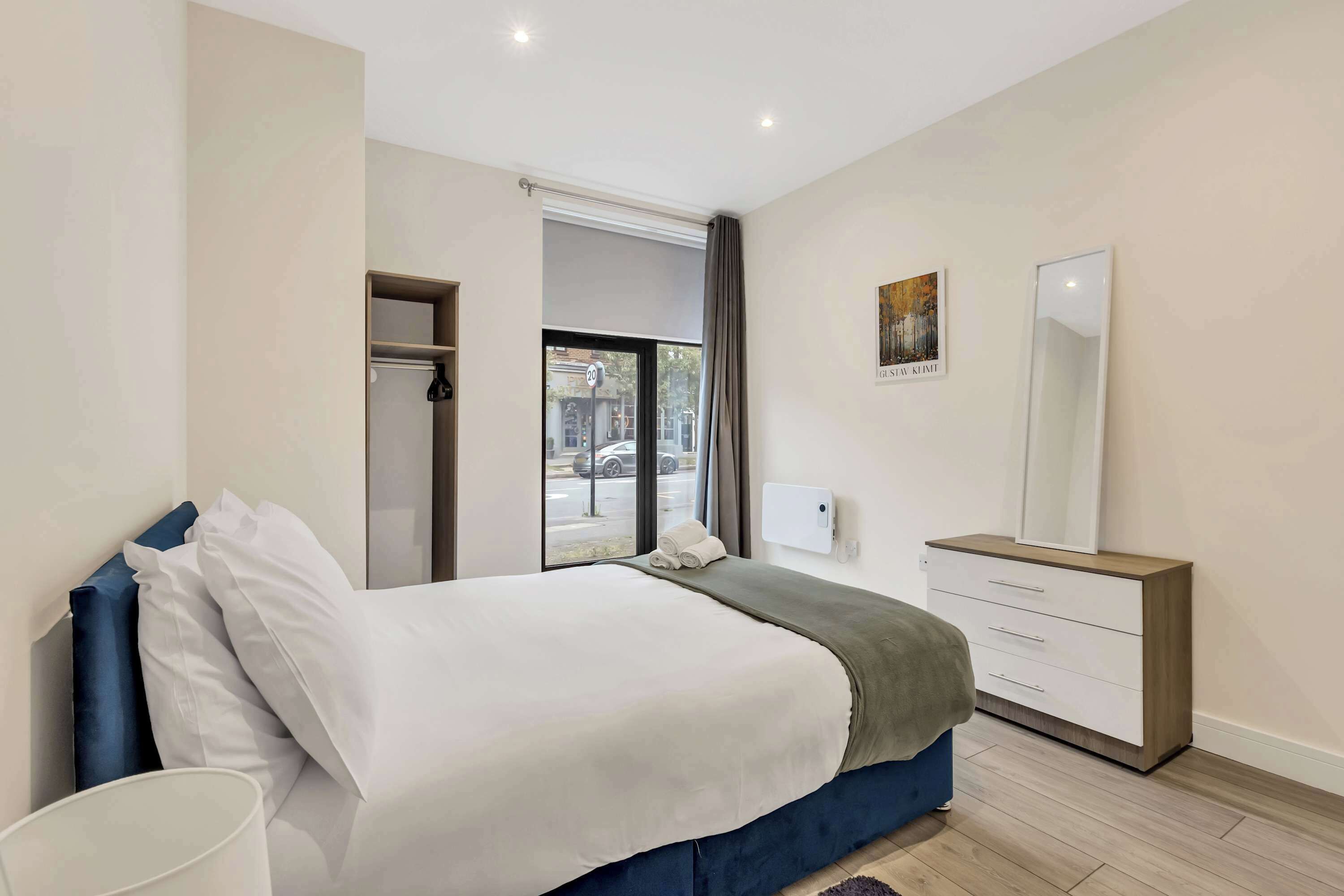 2 bedrooms, iron/ironing board, free WiFi, bed sheets