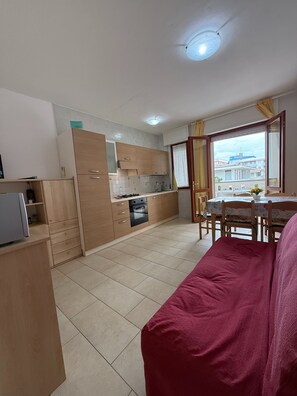 Apartment, 2 Bedrooms, Balcony, Ocean View | Interior - Stay in our Beachside Flat (San Michele al Tagliamento)