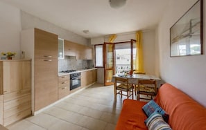 Appartement, 2 slaapkamers, balkon, uitzicht op zee | Interieur