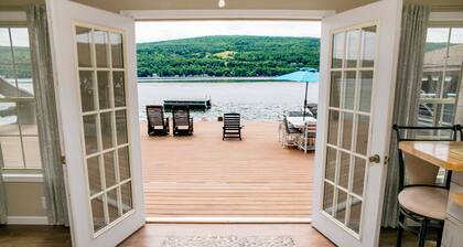 The Dockaholic on Keuka is the ultimate Lake lovers getaway!