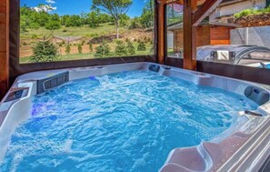 Bain à remous intérieur