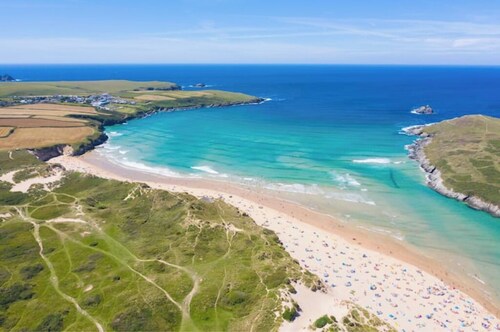 Atlantic View Chalets #1 | Self-catering holiday cottage near Crantock beach