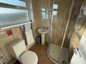 Towels, soap, toilet paper