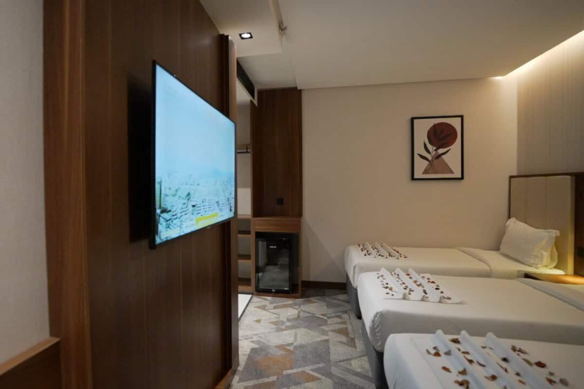 Phòng 3 Tiêu chuẩn, 3 giường đơn, không hút thuốc | Bàn, màn/rèm cản sáng, phòng cách âm 