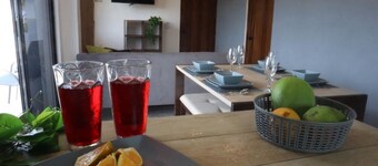 Triton Apartment, ground floor and pool