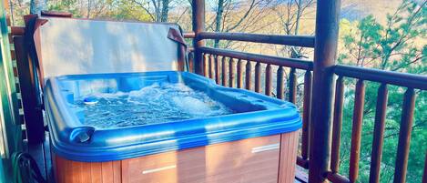 Bain à remous extérieur