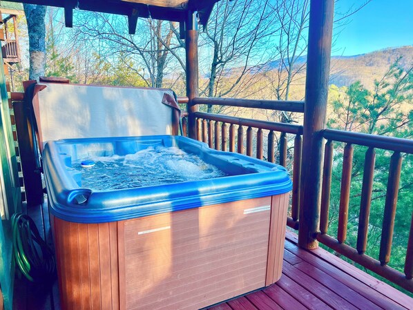 Bain à remous extérieur