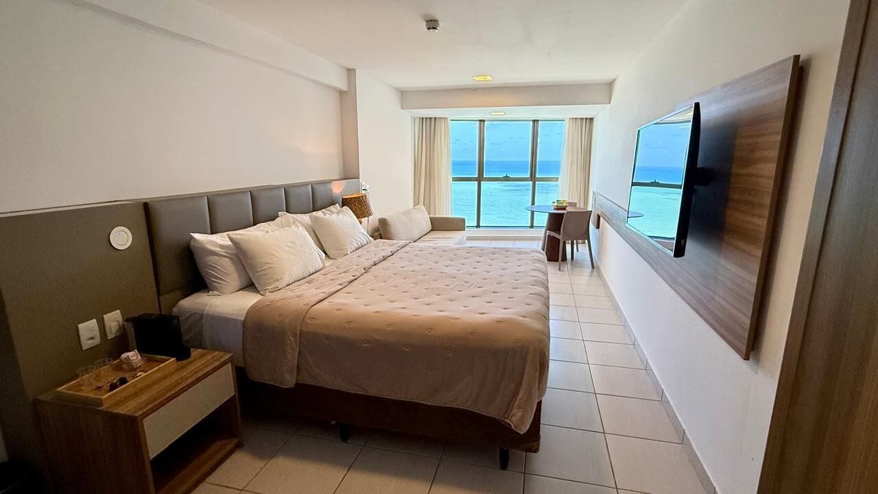 Vue sur la plage/l’océan