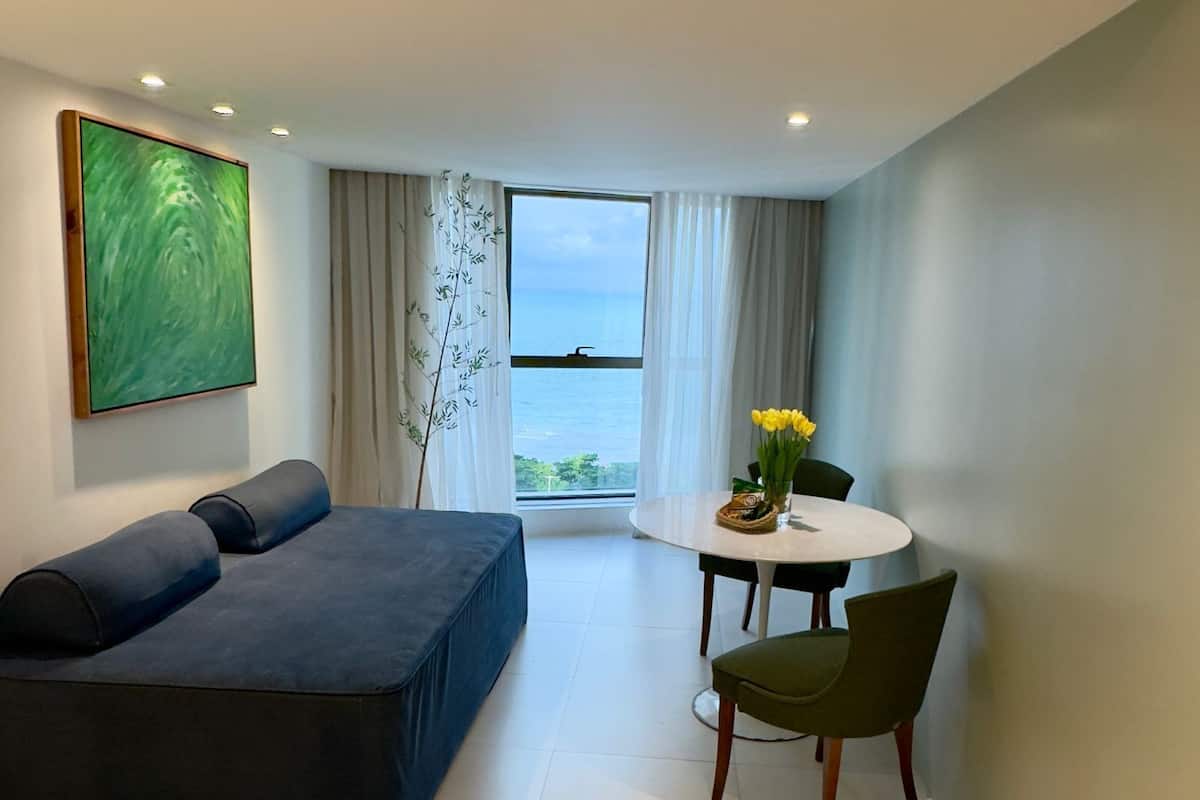 Deluxe Apartment, Sea View | Beach/ocean view