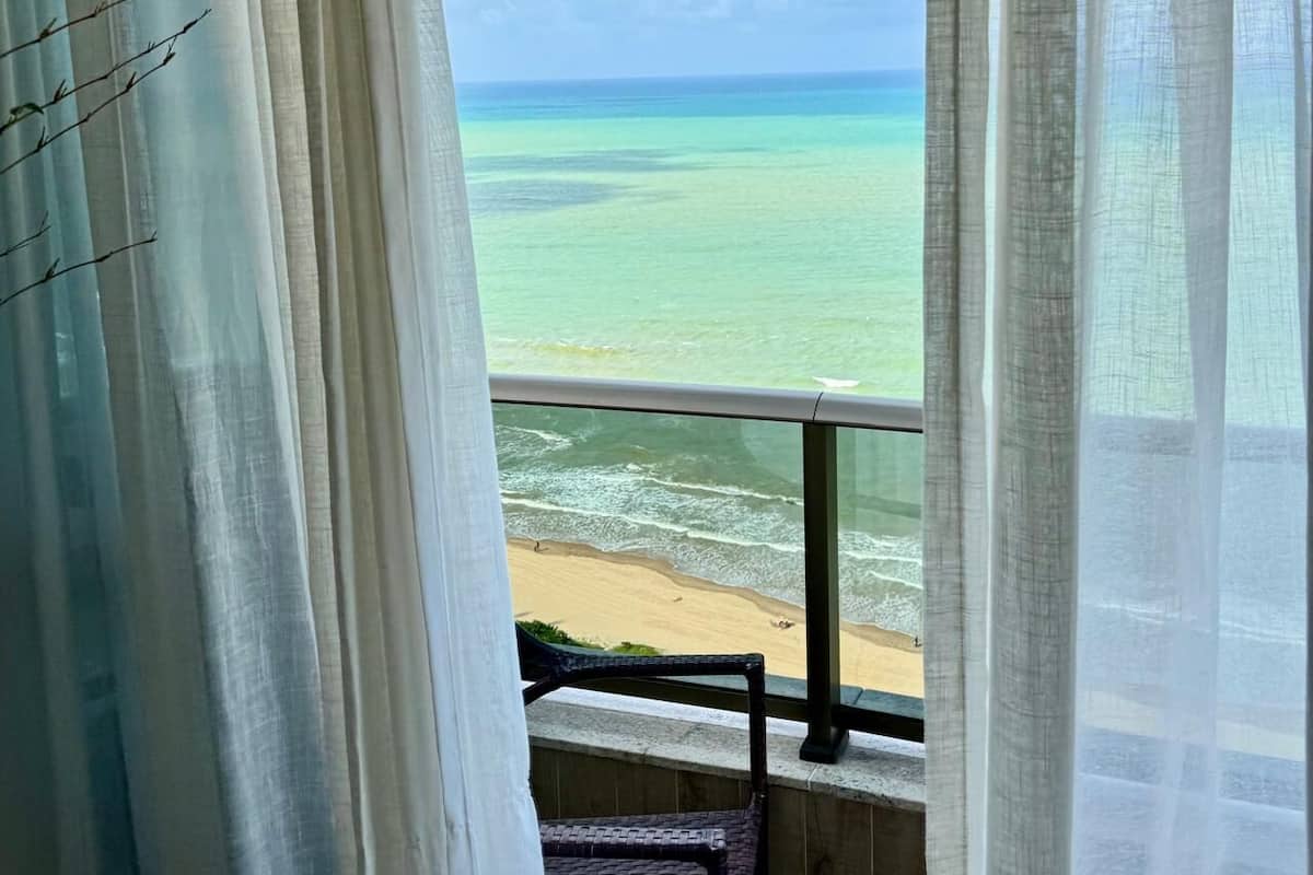 Deluxe Apartment, Balcony, Sea View | Beach/ocean view