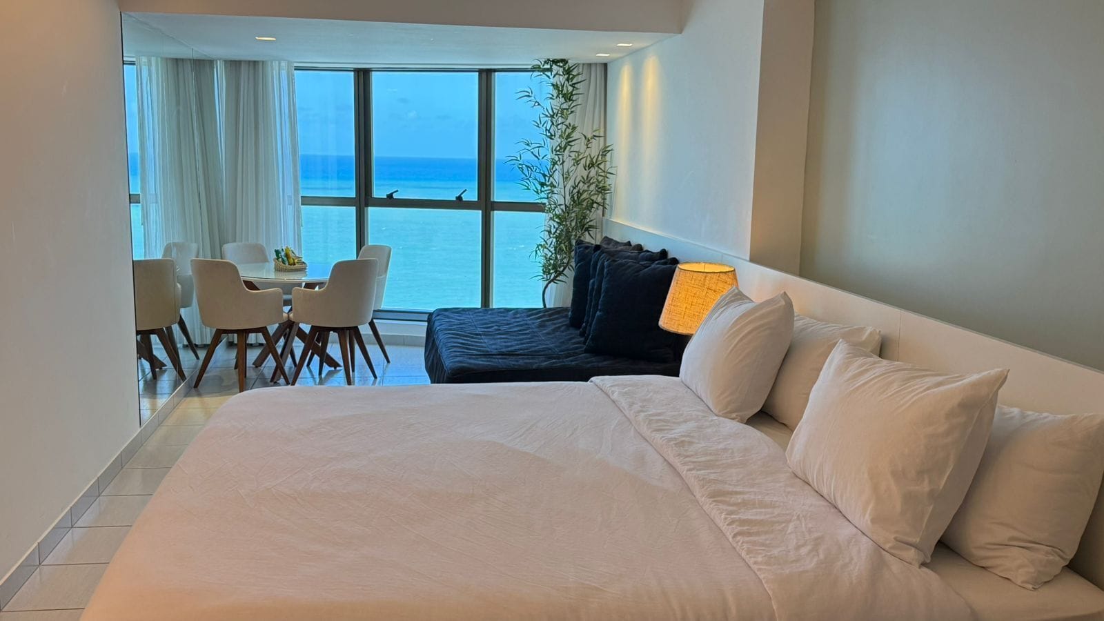 Vue sur la plage/l’océan