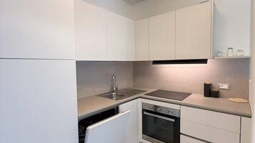 Apartemen, 2 kamar tidur, balkon, pemandangan kota | Interior