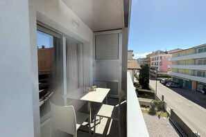 Apartment, 2 Bedrooms, Balcony, City View | Balcony - Elegant and Luminous Apartment With Terrace (San Michele al Tagliamento)