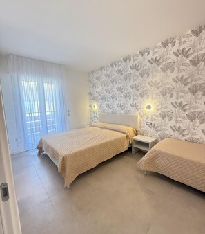 Apartment, 2 Schlafzimmer, Balkon, Stadtblick | 3 Schlafzimmer