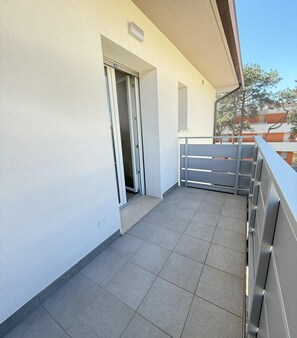 Appartement, 2 chambres, balcon, vue ville | Balcon