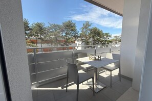 Apartment, 2 Bedrooms, Balcony, City View | Balcony - Elegant and Luminous Apartment With Terrace (San Michele al Tagliamento)