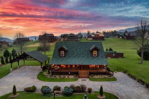Exterior - Luxury Cabin with Hot Tub, Game Room, & Pickle Ball! (Sevierville)