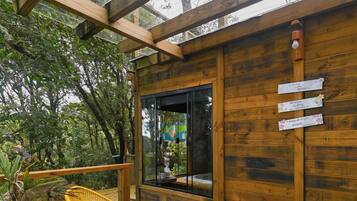 Chalet luna di miele, vista montagna | Lanai