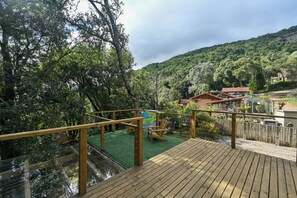 Honeymoon-Chalet, Bergblick | Terrasse/Patio