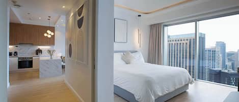 1 chambre, fer et planche à repasser, Wi-Fi, draps fournis