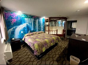 Zimmer, 1 King-Bett, Raucher, Whirlpool | Bettwäsche