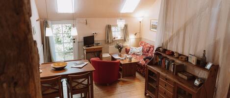 TV, DVD-spiller og bøker