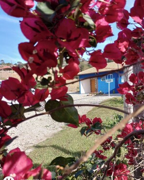 Exterior detail - Country house with outdoor hot tub (São Roque Da Fartura)