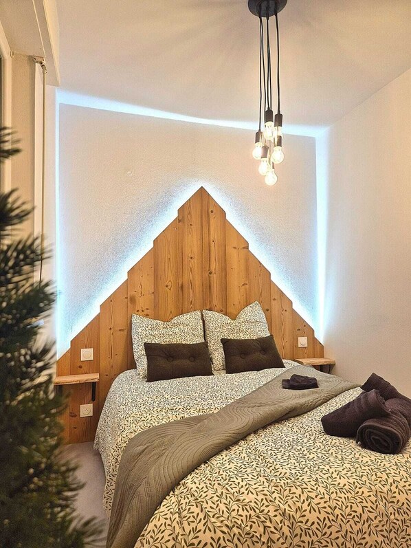 1 chambre, fer et planche à repasser, Wi-Fi, draps fournis