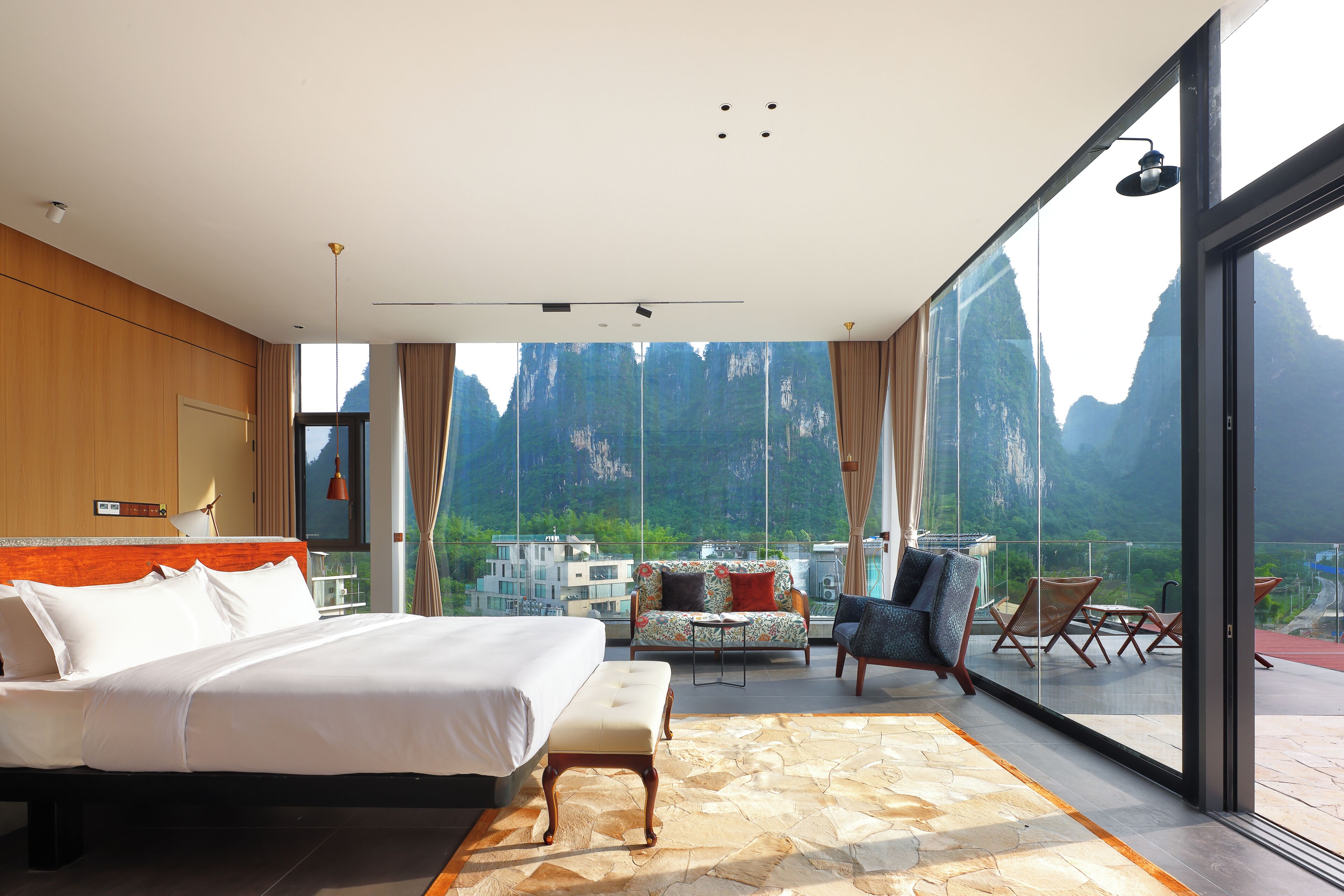 Panoramic Double Room, Terrace, Mountain View | View from room