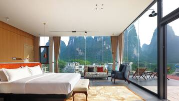 Panoramic Double Room, Terrace, Mountain View | View from room